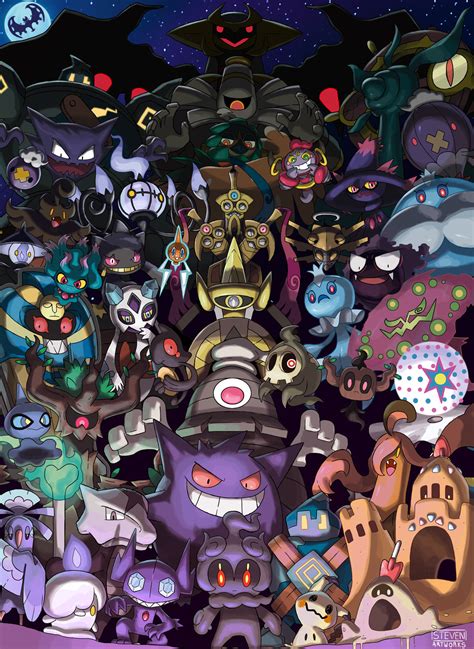 pokemon tipo fantasma.
